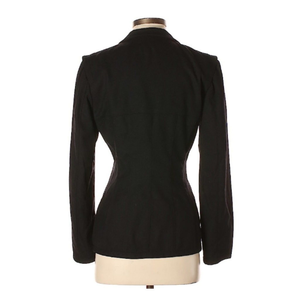 Narciso Rodriguez Navy Blue Wool Jacket Size 4 - Picture 2 of 2